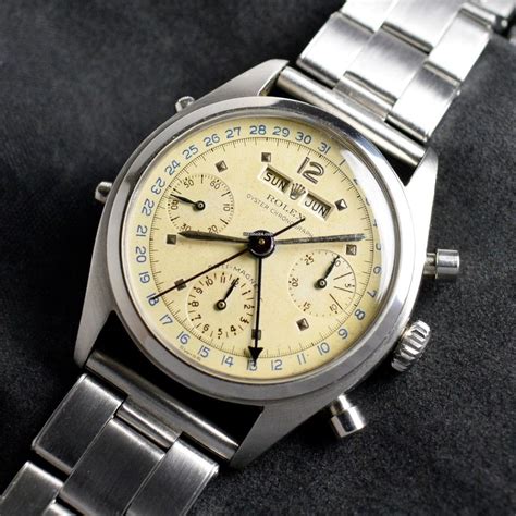 Rolex 6036 Killy Triple Date Calendar Chronograph .